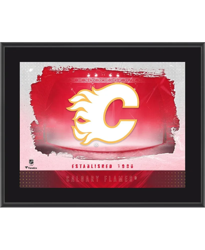 Calgary Flames Fanatics Authentic 10.5'' x 13'' x 1'' Sublimated Horizontal Logo Team Plaque