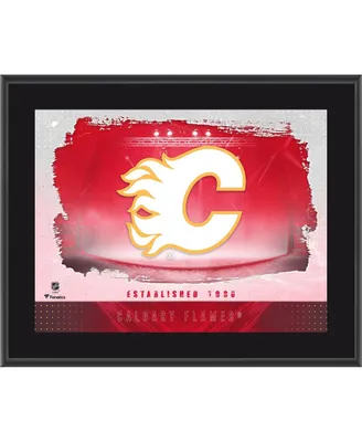Calgary Flames Fanatics Authentic 10.5'' x 13'' x 1'' Sublimated Horizontal Logo Team Plaque