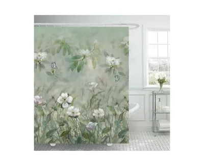 Designers Guild Kiyosumi Caledon Shower Curtain, 72" x 72"