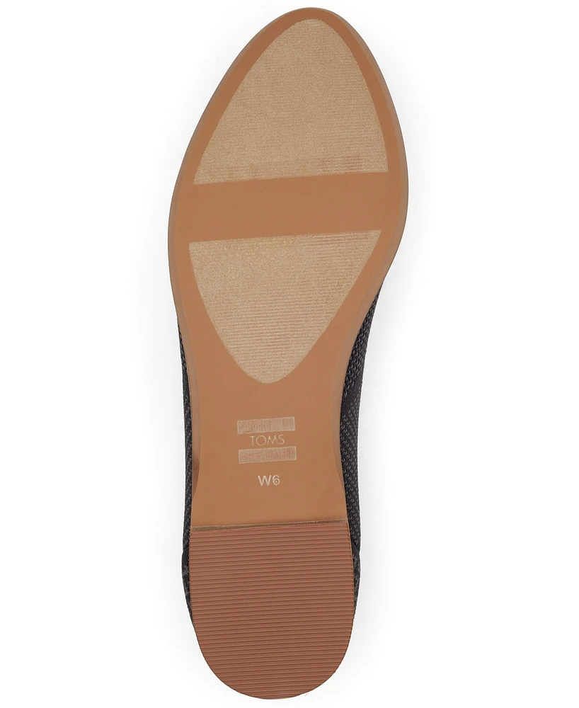Toms Women's Jutti Neat Classic Almond Toe Flats