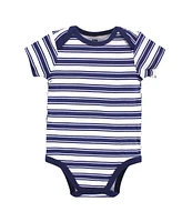 Hudson Baby Infant Boy Cotton Bodysuits 3pk, Daddy