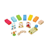 Hape Dynamo Dominoes Construction Set - 107 Pieces