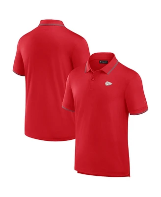 Men's Fanatics Signature Red Kansas City Chiefs Pique Polo Shirt