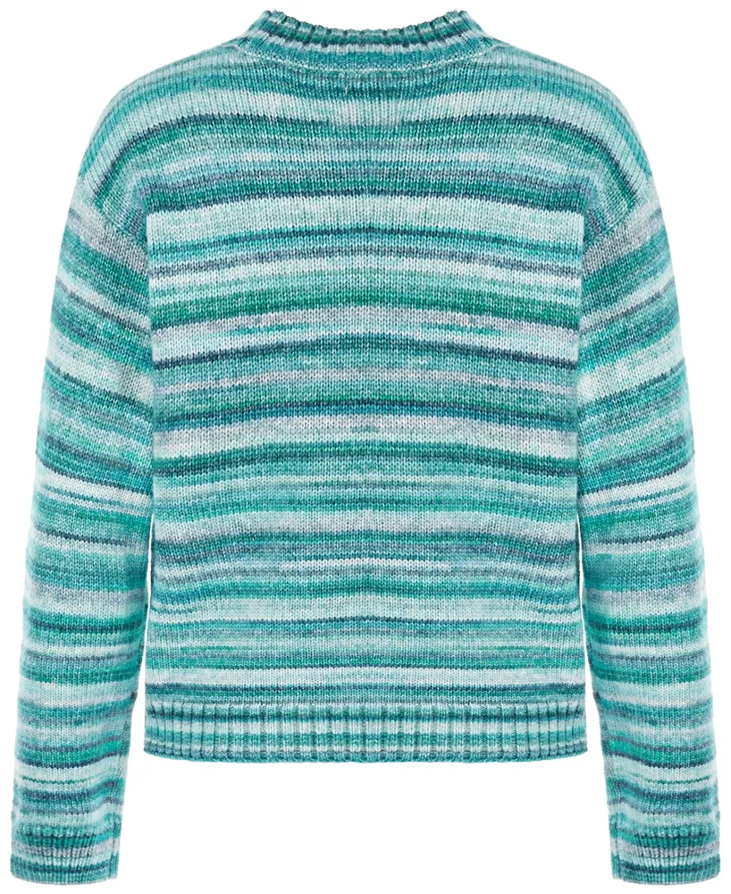 Epic Threads Toddler & Little Girls Space-Dyed Mock-Neck Sweater, Created for Macy's