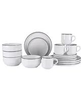 Bia Cordon Bleu Stackable 16 Piece Dinnerware Set, Service for 4