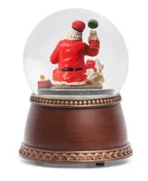 5.7" H Musical Santa Dome with Train