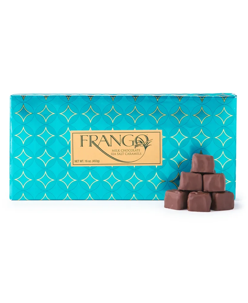 Frango Chocolates 1 Lb Wrapped Sea Salt Caramel Gift Box, Created for Macy's