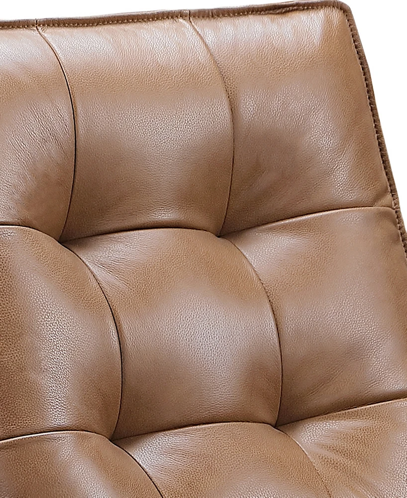 Berry Leather Power Recliner