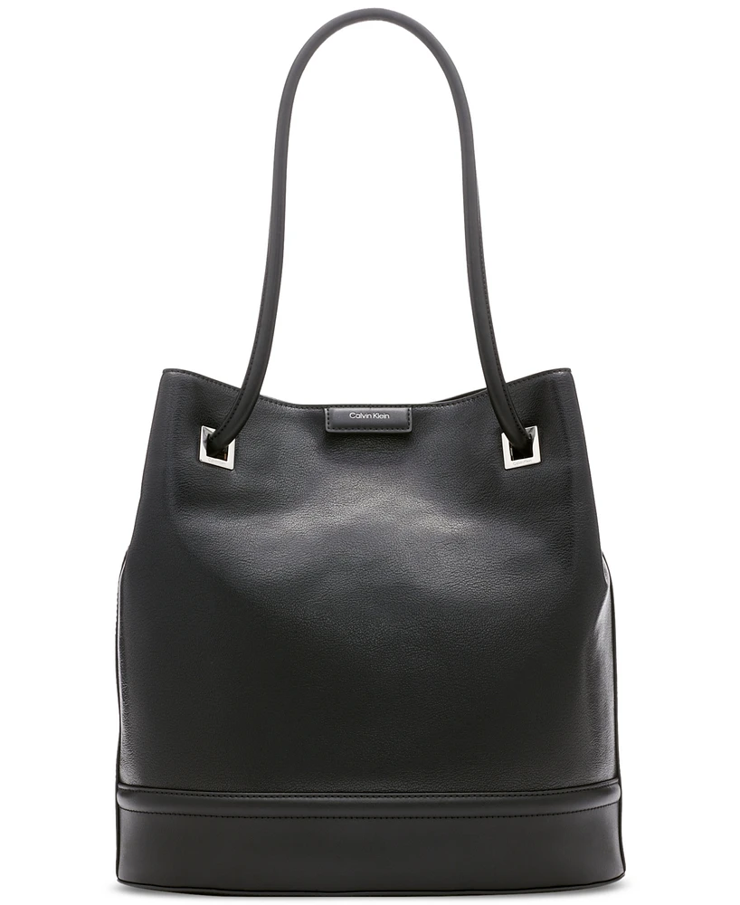 Calvin Klein Ash Tote with Magnetic Snap