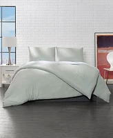Ella Jayne Solid Microfiber 3-Pc. Duvet Cover Set, Full/Queen