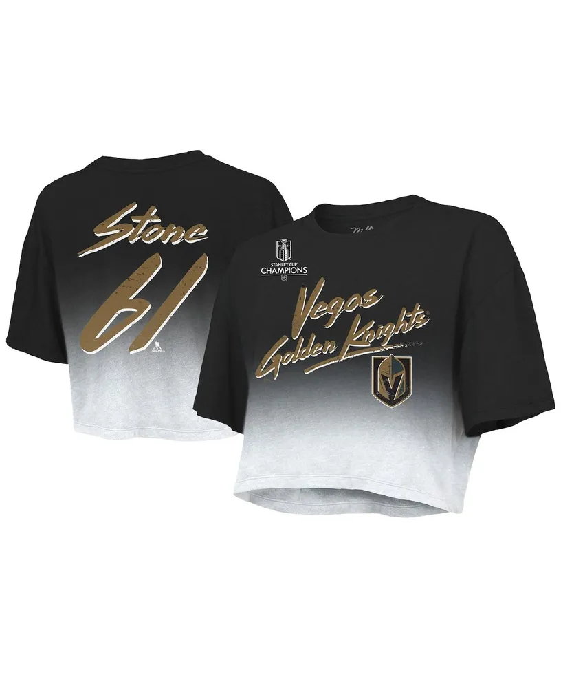 Women's Fanatics Branded Black Vegas Golden Knights 2023 Stanley Cup Champions Signature Roster V-Neck T-Shirt