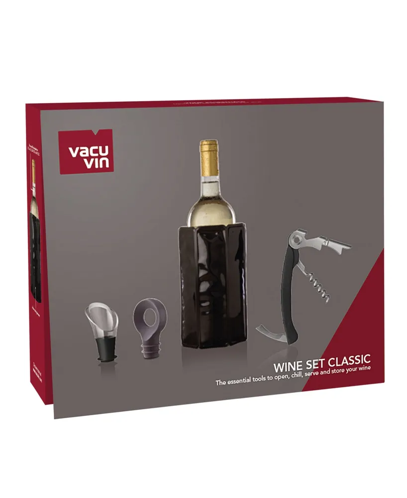 Vacu Vin 4-Piece Wine Set Classic