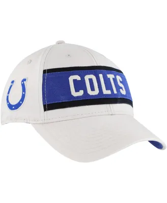 Men's '47 Brand Cream Indianapolis Colts Crossroad Mvp Adjustable Hat