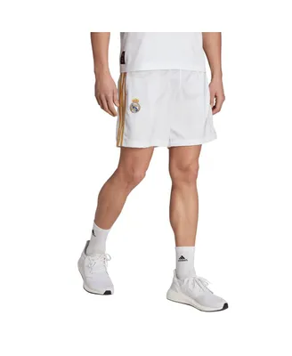 Men's adidas White Real Madrid Dna Shorts
