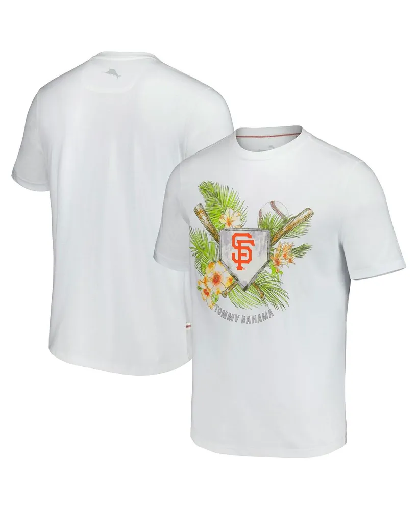 Tommy Bahama White Chicago Cubs Playa Ball T-shirt