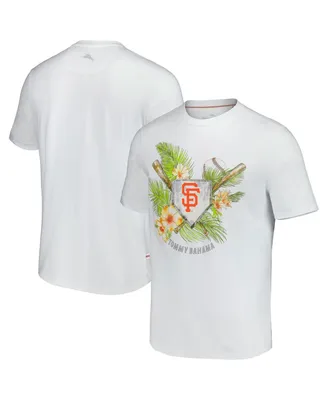 Men's Tommy Bahama White San Francisco Giants Island League T-shirt
