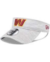 Men's New Era Gray Washington Commanders Adjustable Visor