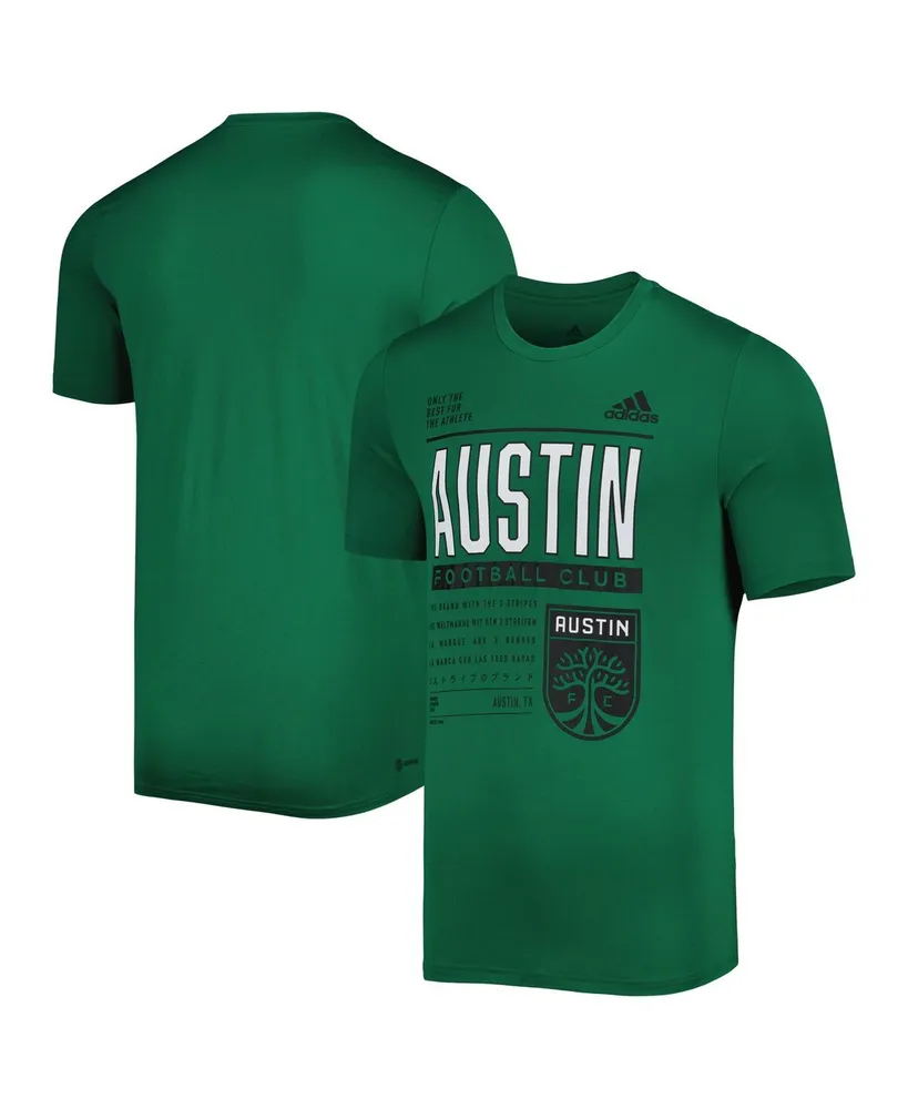 Men's adidas Green Austin Fc Club Dna Performance T-shirt