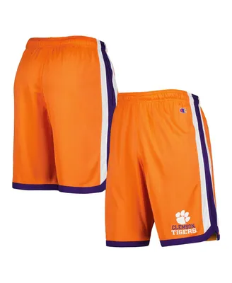 Men's Champion Orange Clemson Tigers Basketball Shorts