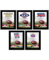 San Francisco 49ers 10.5" x 13" Sublimated Super Bowl Champion Plaque Bundle