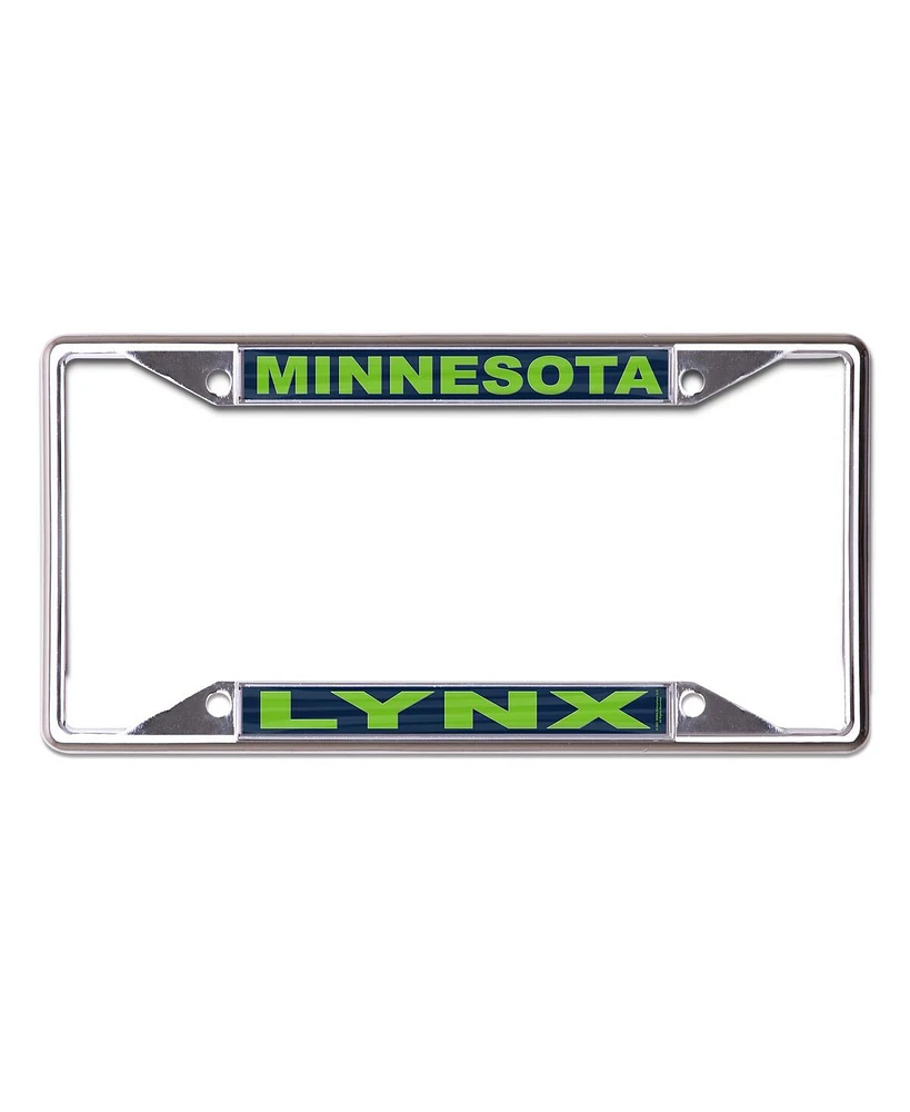 Wincraft Minnesota Lynx Metal Laser Cut License Plate Frame - Silver