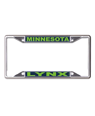 Wincraft Minnesota Lynx Metal Laser Cut License Plate Frame - Silver