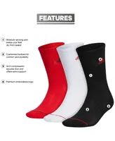 adidas Men's 3-pk. Classic Cushioned Logo Crew Socks
