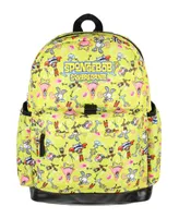 SpongeBob SquarePants Nickelodeon Characters Patrick Star Sandy Cheeks Mr. Krabs Squidward 2 Pc Lunch Box Backpack Bag Set