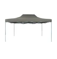 vidaXL Foldable Tent Pop-Up 9.8'x14.8' Anthracite