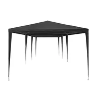 vidaXL Party Tent Pe Anthracite 9.8'x29.5'