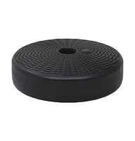 vidaXL Umbrella Base Sand/Water Filled 6.3 gal Black