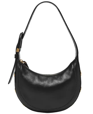 Fossil Harwell Leather Crescent Bag