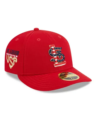 Men's New Era Red St. Louis Cardinals 2023 Fourth of July Low Profile 59FIFTY Fitted Hat