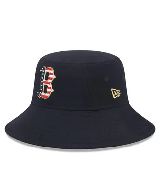 Men's New Era Navy Boston Red Sox 2023 Fourth of July Bucket Hat