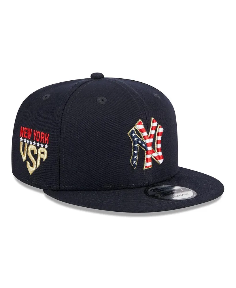 New York Mets New Era 4th of July 9FORTY Snapback Adjustable Hat - Navy