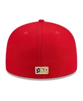 Men's New Era Red Washington Nationals 2023 Fourth of July 59FIFTY Fitted Hat