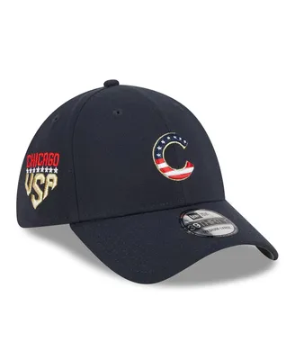 Men's New Era Navy Chicago Cubs 2023 Fourth of July 39THIRTY Flex Fit Hat