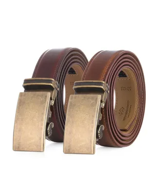 Men's Aurelian Designer 2 Pack Ratchet Belt