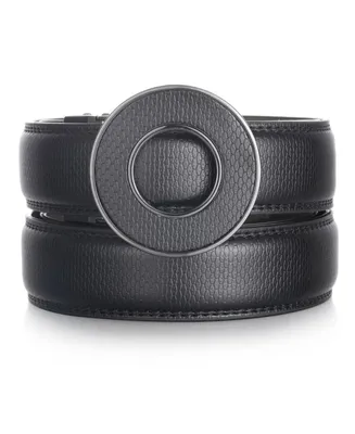 Men's Spheroid Leather Ratchet Belt