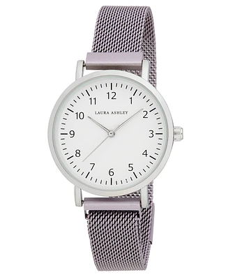 Laura Ashley Women's Quartz Purple Alloy Watch 34mm