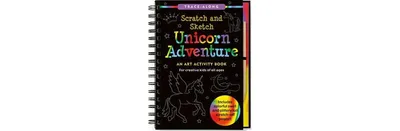 Scratch Sketch Unicorn Adventure Trace-Along