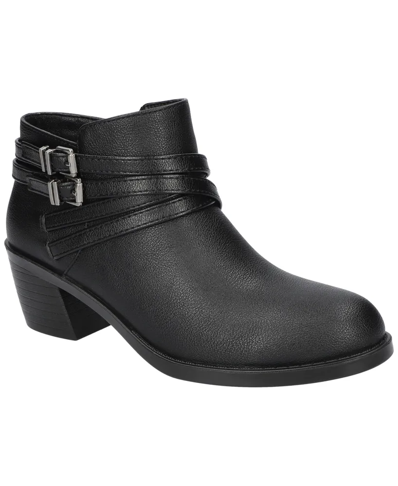 Easy Street Women's Kory Block Heel Booties