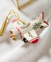 Lenox Holiday Accent Airplane Ornament