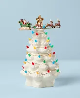 Lenox Treasured Traditions Tree with Flying Santa