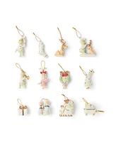 Lenox How The Grinch Stole Christmas 12 Piece Mini Ornaments