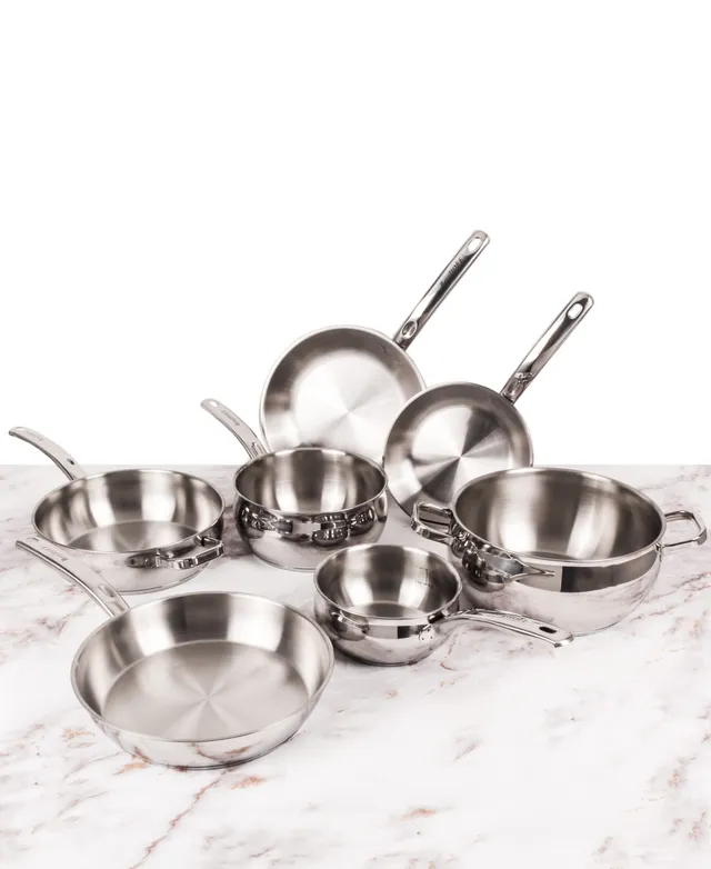 BergHOFF Ouro 18/10 Stainless Steel 3 Piece Starter Cookware Set - Macy's