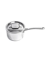BergHOFF Professional Tri-Ply 18/10 Stainless Steel 8" Saucepan with Ss Lid, 3.3qt.