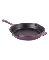 BergHOFF Neo Enameled Cast Iron 3 Piece 10" Fry Pan, 11" Grill Pan