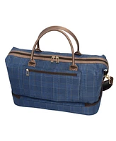 London Fog Brentwood Iii 20" Drop Bottom Duffel, Created for Macy's