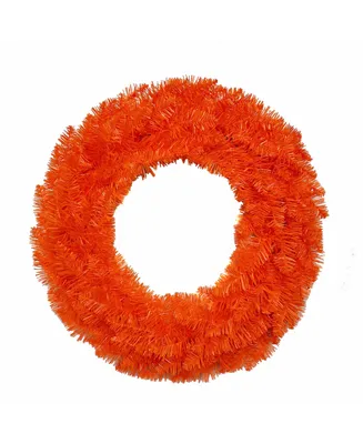 Kurt Adler 24" Unlit Orange Wreath